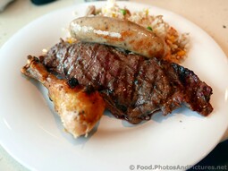 Grilled Beef, Chicken Leg & Sausage from Pool Deck BBQ.jpg