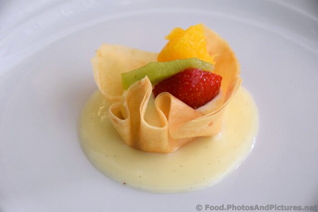 Fruit Salad in Fried Pastry Cup & Cream.jpg
